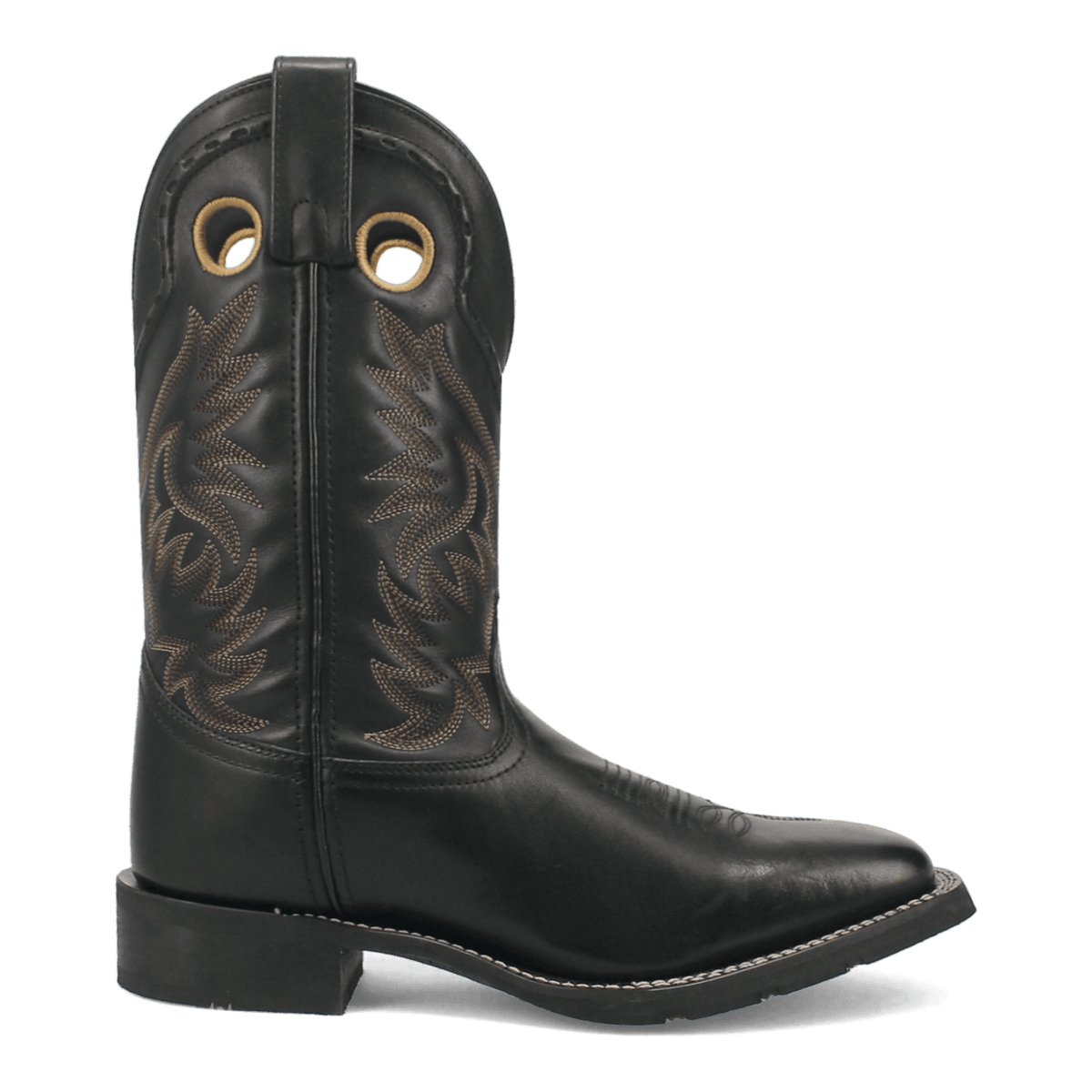 Laredo Mens Kane Leather Western Boot Black-7710