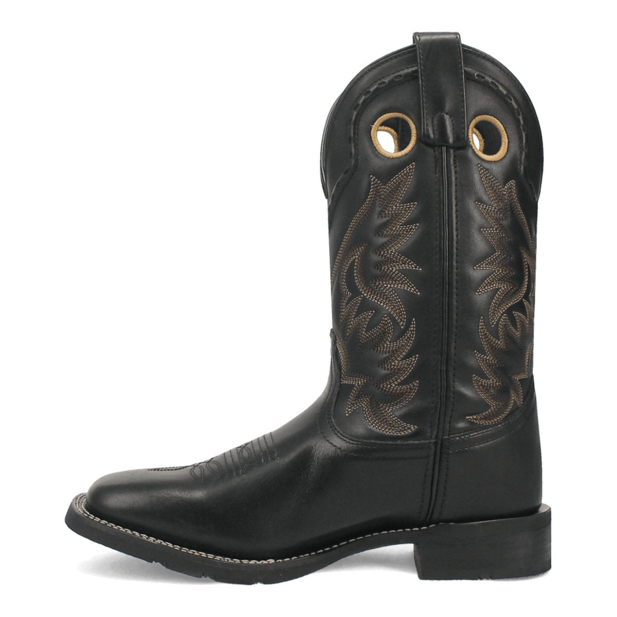 Laredo Mens Kane Leather Western Boot Black-7710