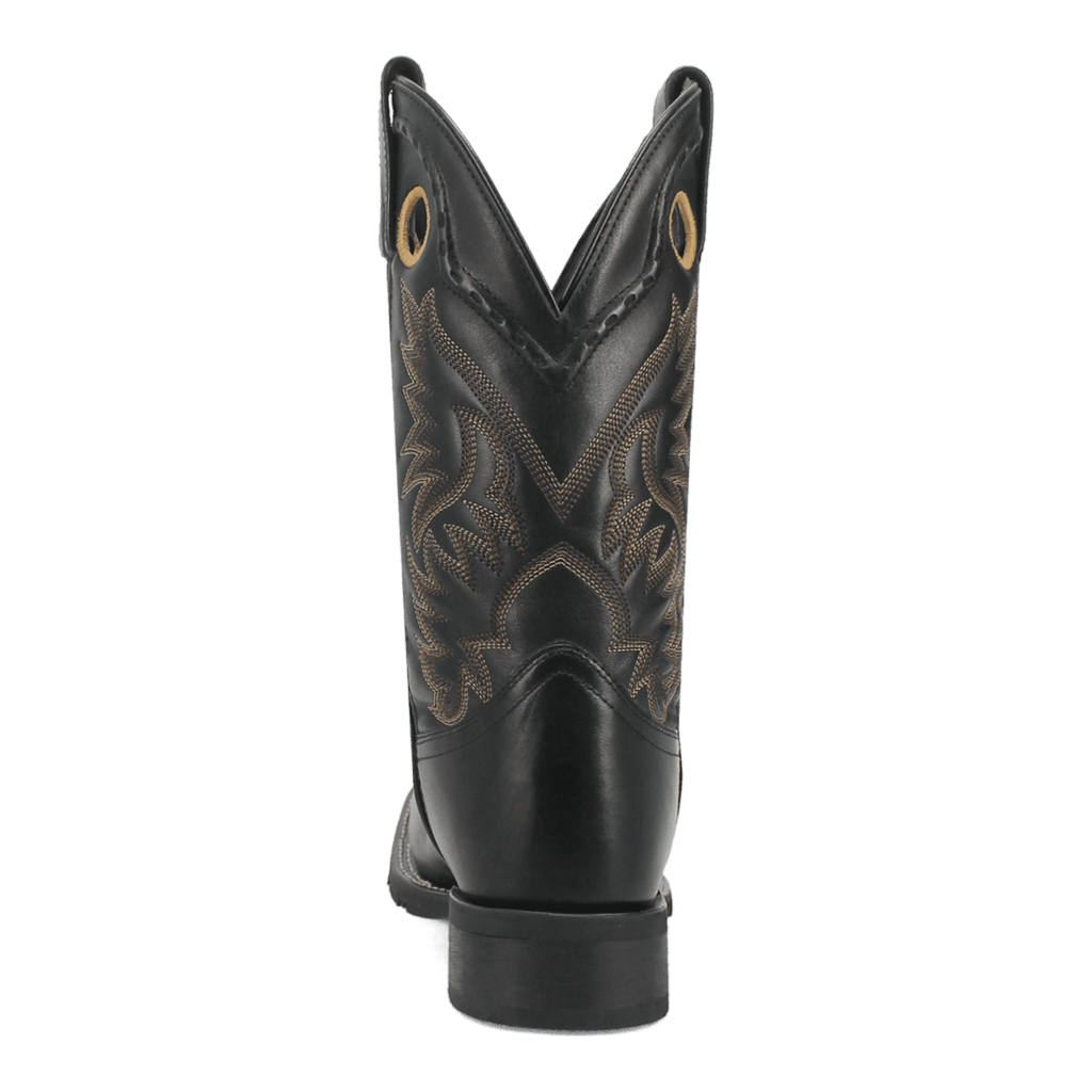 Laredo Mens Kane Leather Western Boot Black-7710
