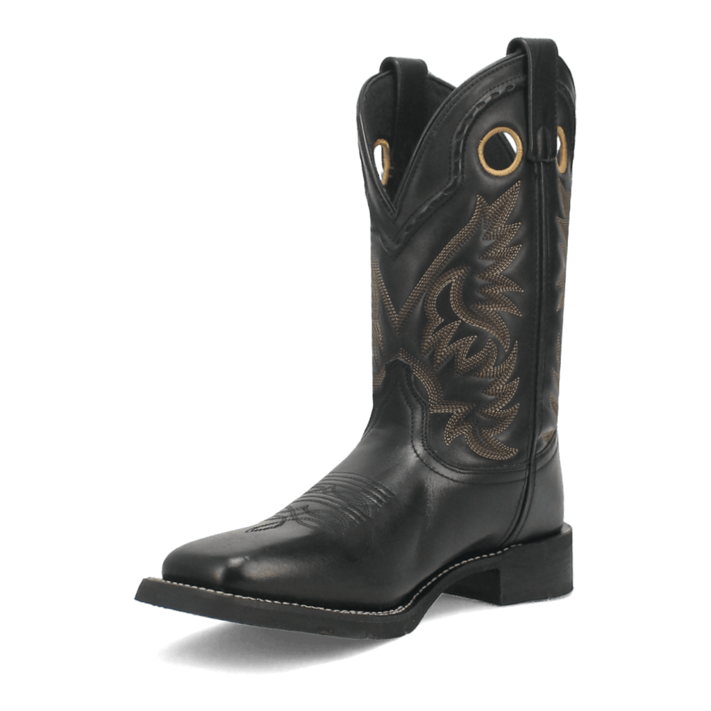 Laredo Mens Kane Leather Western Boot Black-7710