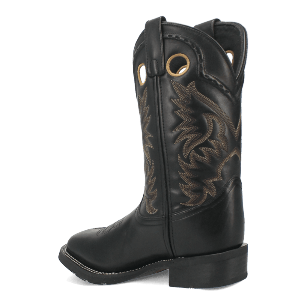 Laredo Mens Kane Leather Western Boot Black-7710