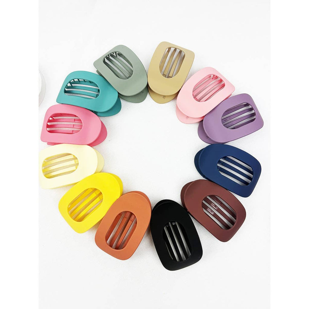 Love And Repeat Oval Flat Hair Claw Clip LRCL2850 - view 2