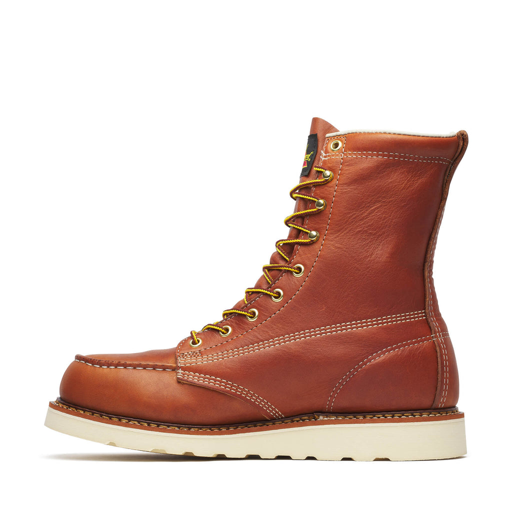 Thorogood Mens Lace-Up Steel Moc Toe American - view 6