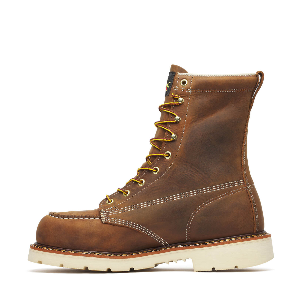 Thorogood Mens 8 Inch Crazy Heel Steel Moc Toe Boot - view 6