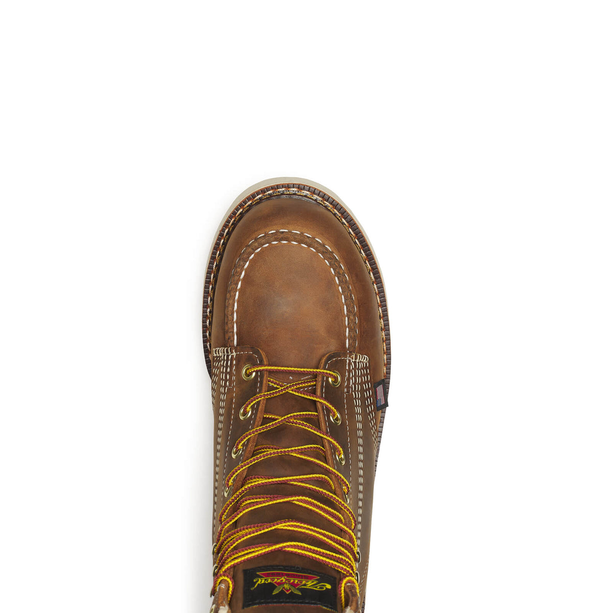Thorogood Mens 8 Inch Crazy Heel Steel Moc Toe Boot - view 7