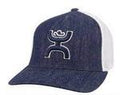 Hooey Coach Denim/Wht Flexfit-2112DEWH