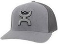 Hooey Coach Grey Flexfit Grey Logo-2112GY