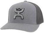 Hooey Coach Grey Flexfit Grey Logo-2112GY