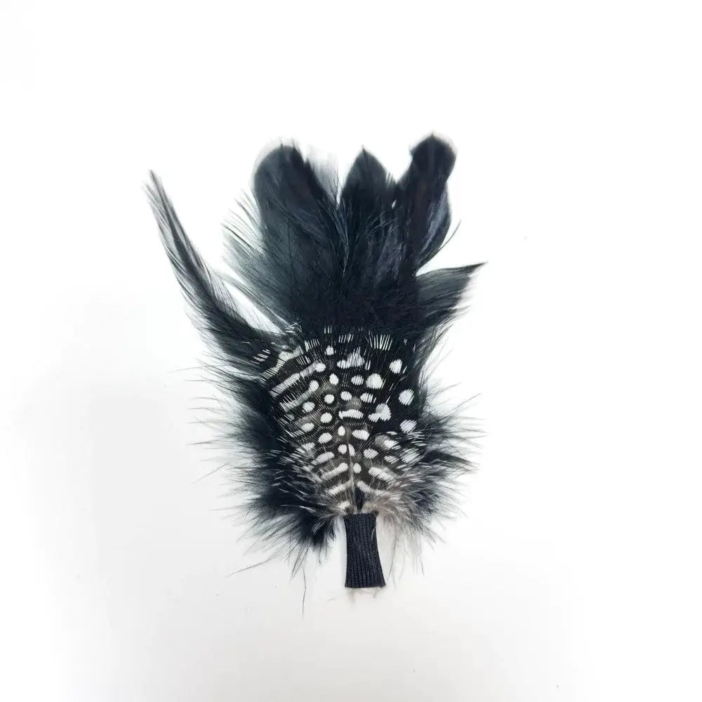 American Hat Makers Feather Hat Accent Swift Black - 810074-BLK