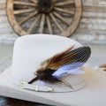 Willow Lane Hat Co. Feather Hat Accent - Vagabond - WLHB8-V