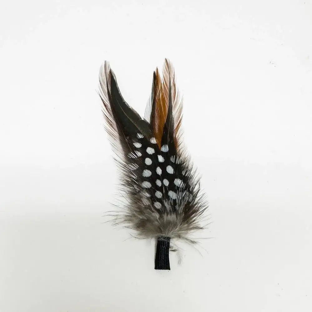 American Hat Makers Feather Hat Accent Corky Brown - 810065-BRN