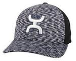 Hooey Ash Nvy/Blk Flexfit Wht Logo-2131NVBK