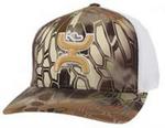 Hooey Bass Brn/W Flexfit Tan/Wh Logo-2155BRWH