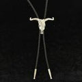 M&F Western Bolo Longhorn Skull
