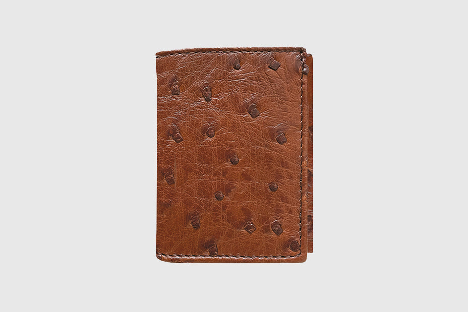 Mens Steston TRI FOLD 9808001 989 989 Kango Cognac