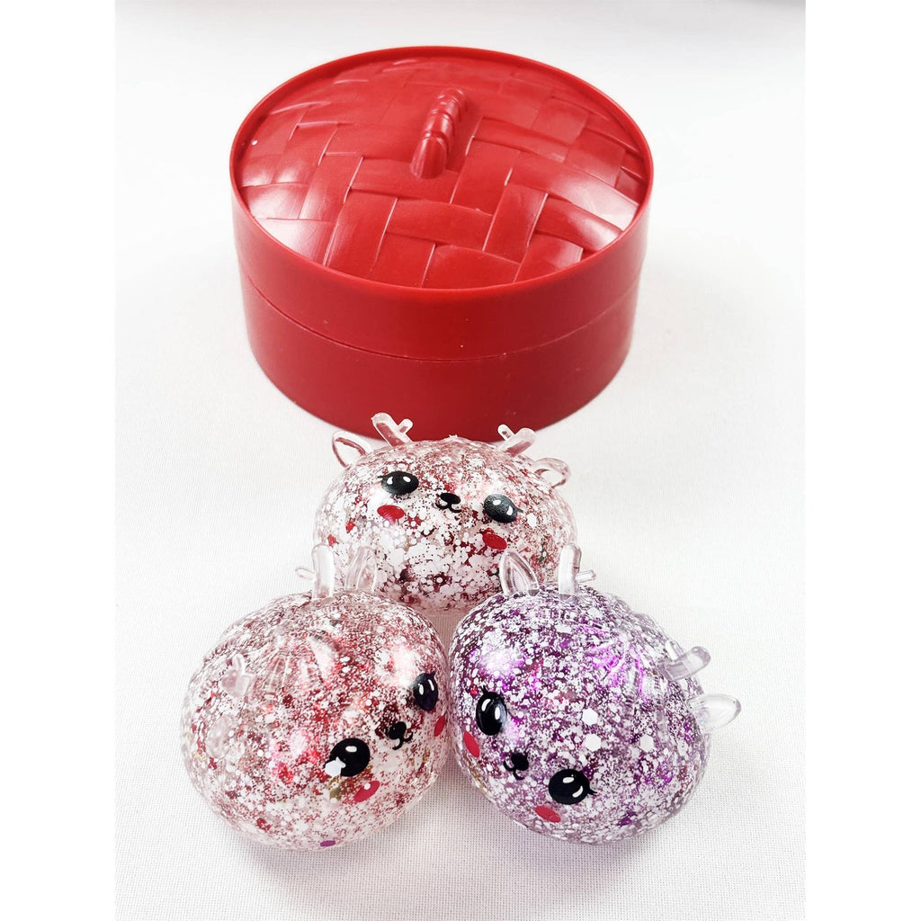 Love And Repeat Kids Christmas Mini Glitter Maltose Dumpling Squishy LRLLE0509 - view 5