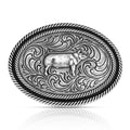 Montana Silversmiths Show Hog Antiqued Buckle - A1050S