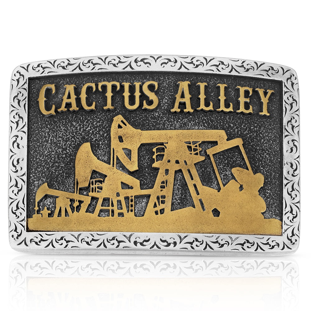 Montana Silversmiths Pumpjack Buckle A1094CA