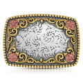 Montana Silversmiths Four Corners Floral Buckle - A1100