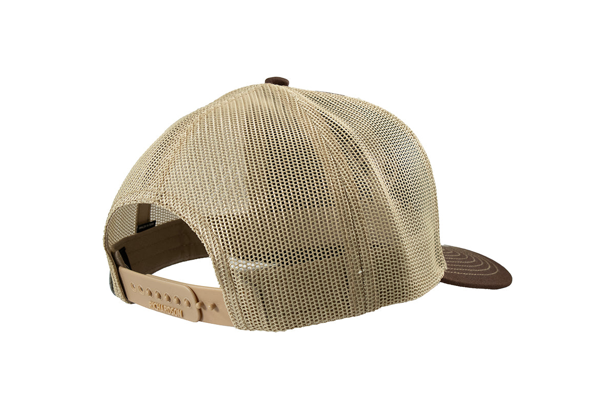 Ariat Mens Richardson 112 Shield Logo Mesh Snapback Cap Brown A300003102 - view 5