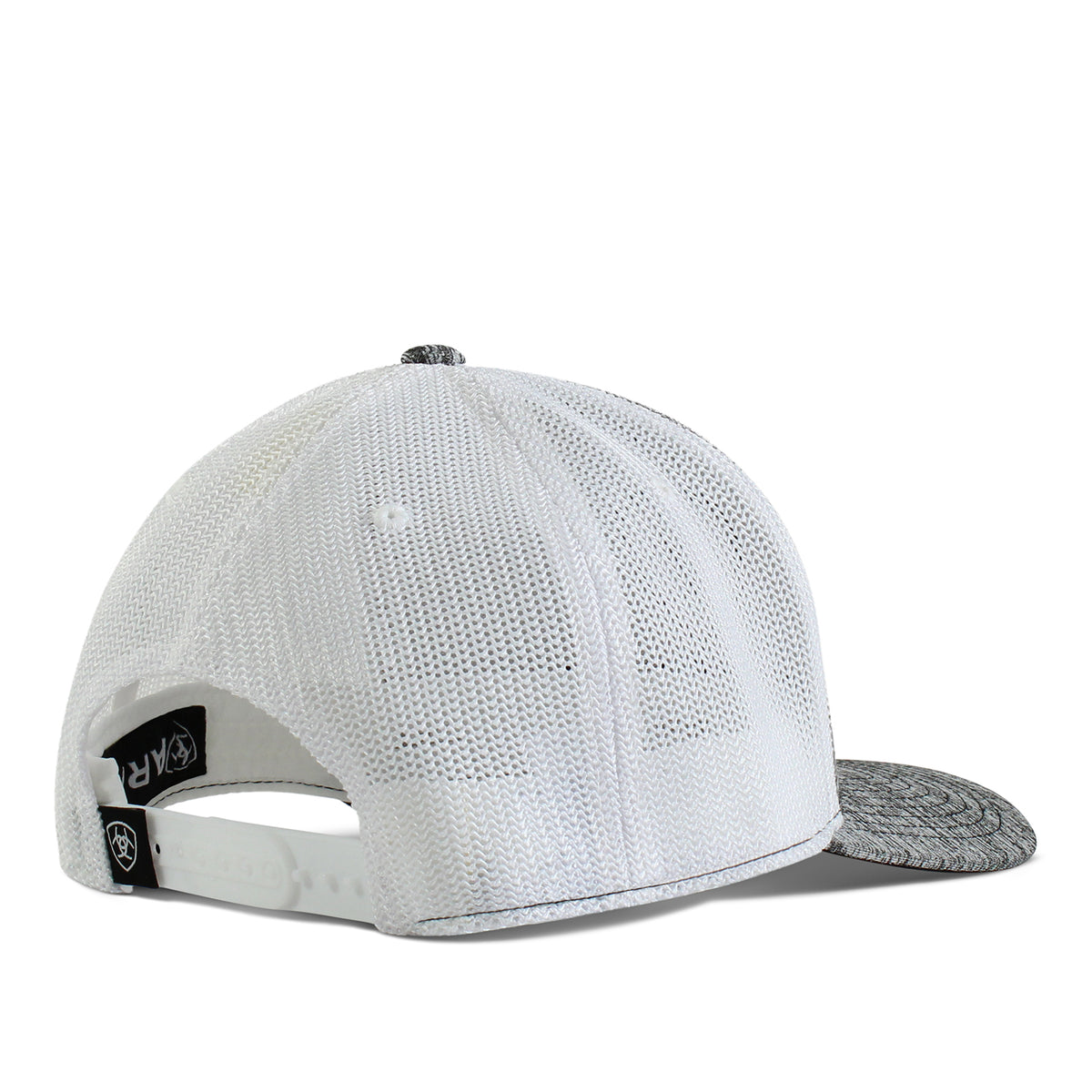Ariat Mens Flexfit 110 USA Flag Shield Mesh Snapback Cap Grey A300005906 - view 3