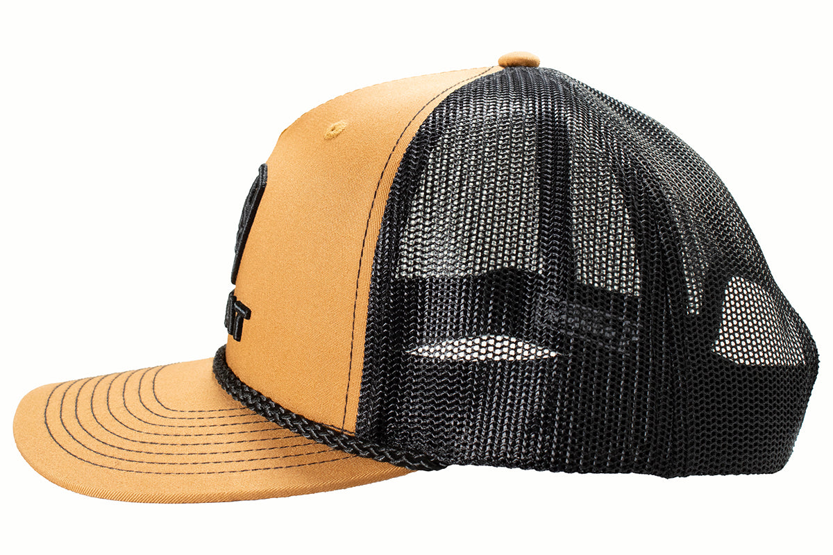 Ariat Mens Riat Cap R112 Snapback 3D Emb Logo Tan A300090008 - view 4