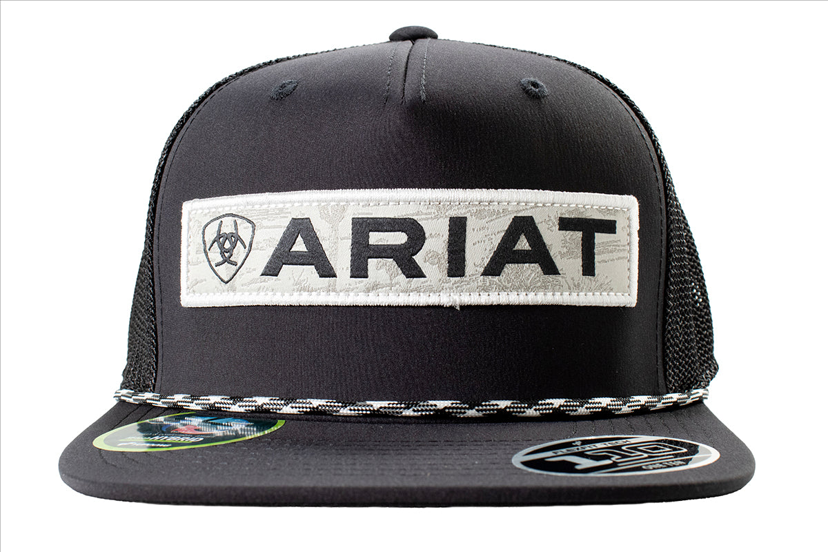 Ariat Mens Flexfit 110 Cap Desert Patch Black A300090501 - view 2