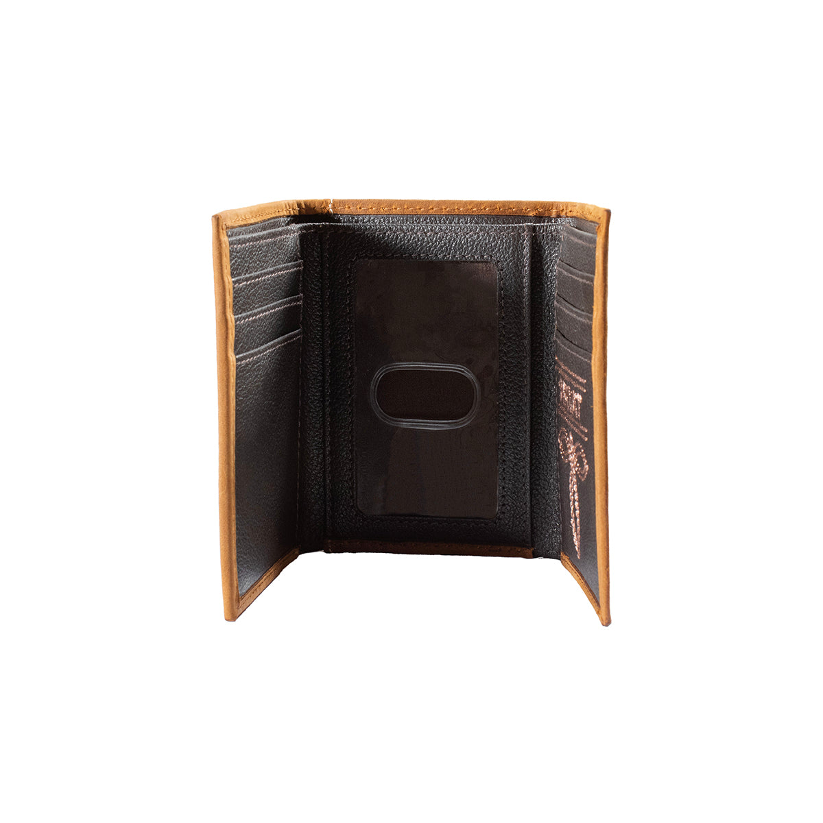 Ariat Trifold Scrollng Embosed Medium Brown A3561344 - view 3
