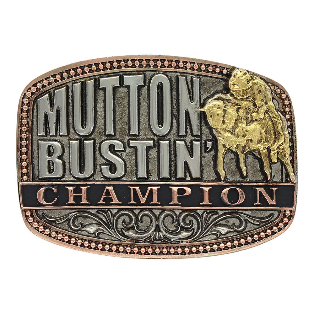 Montana Silversmiths Little Attitude Mutton Bustin Champion Buckle - A516T
