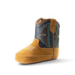 Ariat Boys Lil' Stompers Brown Bottom Multi Color Top - A442003808