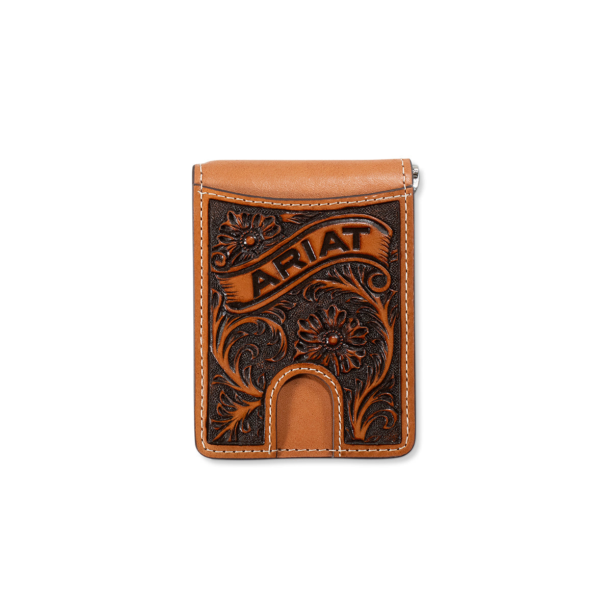 Ariat Mens Floral Banner Bifold Moneyclip - A3568308