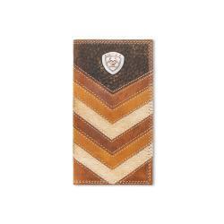 Ariat Mens Chevron Patchwork Rodeo Wallet - A3563697