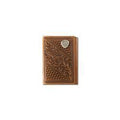 Ariat Mens Floral Basket Weave Trifold Wallet - A3564108