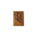 Ariat Mens Roughout Floral Overlay Trifold Wallet - A3565108