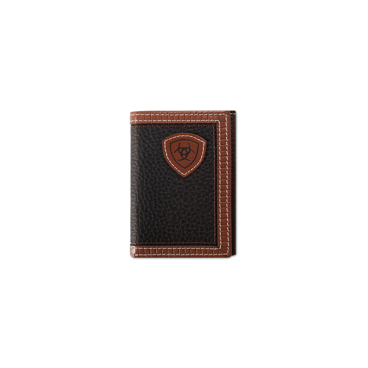 Ariat Mens Shield Patch Trifold Wallet - A3569202