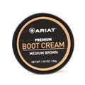 Ariat Medium Brown Boot Cream 1.55 oz -A2700644