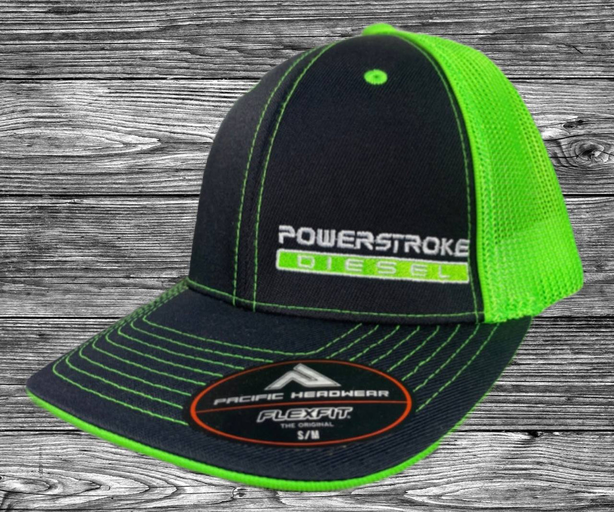 Bad Ass Diesel Fitted Powerstroke Diesel Blk/ Lime Green BADH084 - view 1