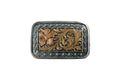 Blazin Roxx Womens Flower Turquoise Buckle - 37966