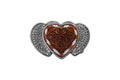 Blazin Roxx Womens 3 Hearts Inlay - 37967
