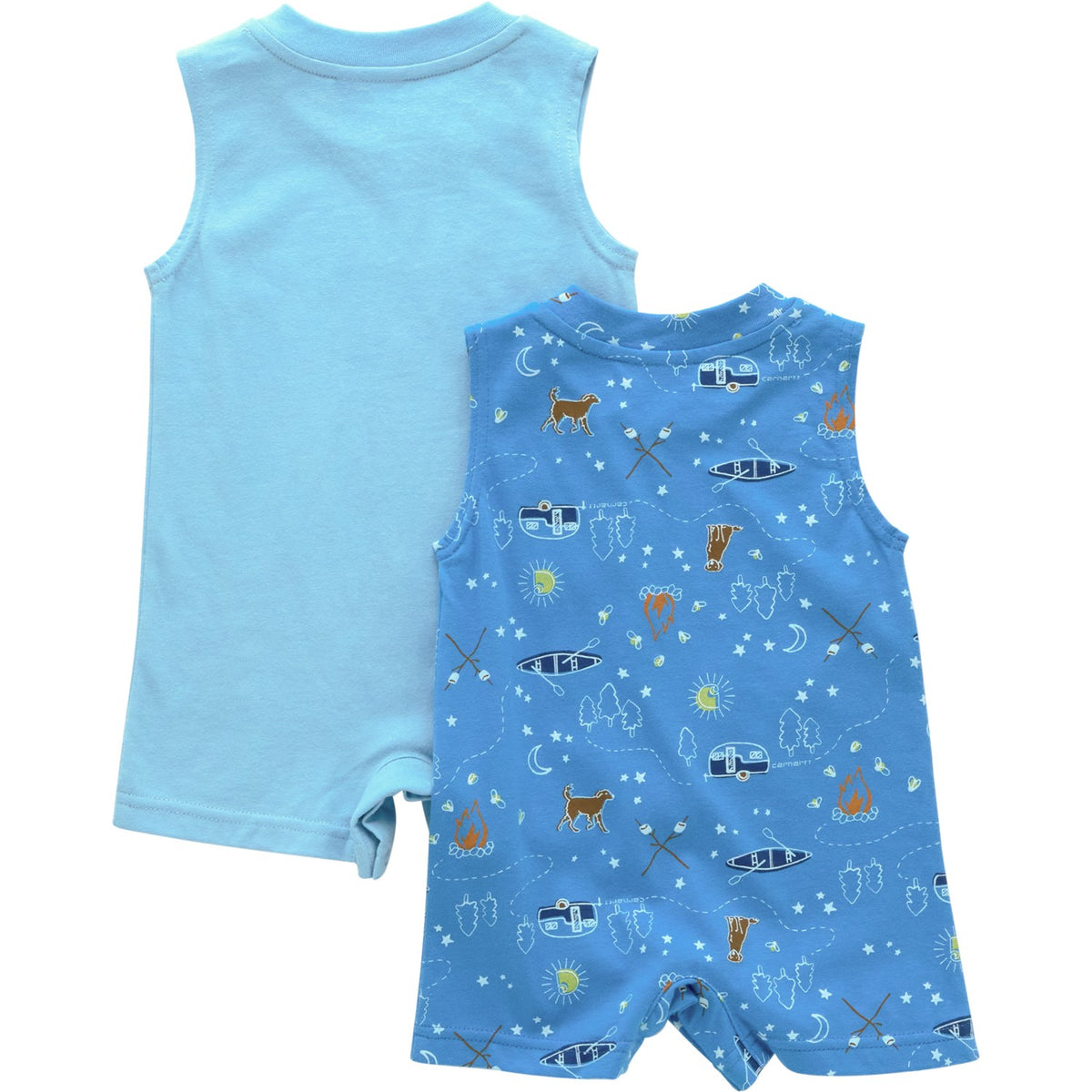 Carhartt Kids Sleeveless 2pc Camping Romper Set CG8963-HL6-I - view 2