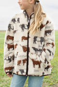American Farm Company Toddler Cattle Sherpa - BS09T