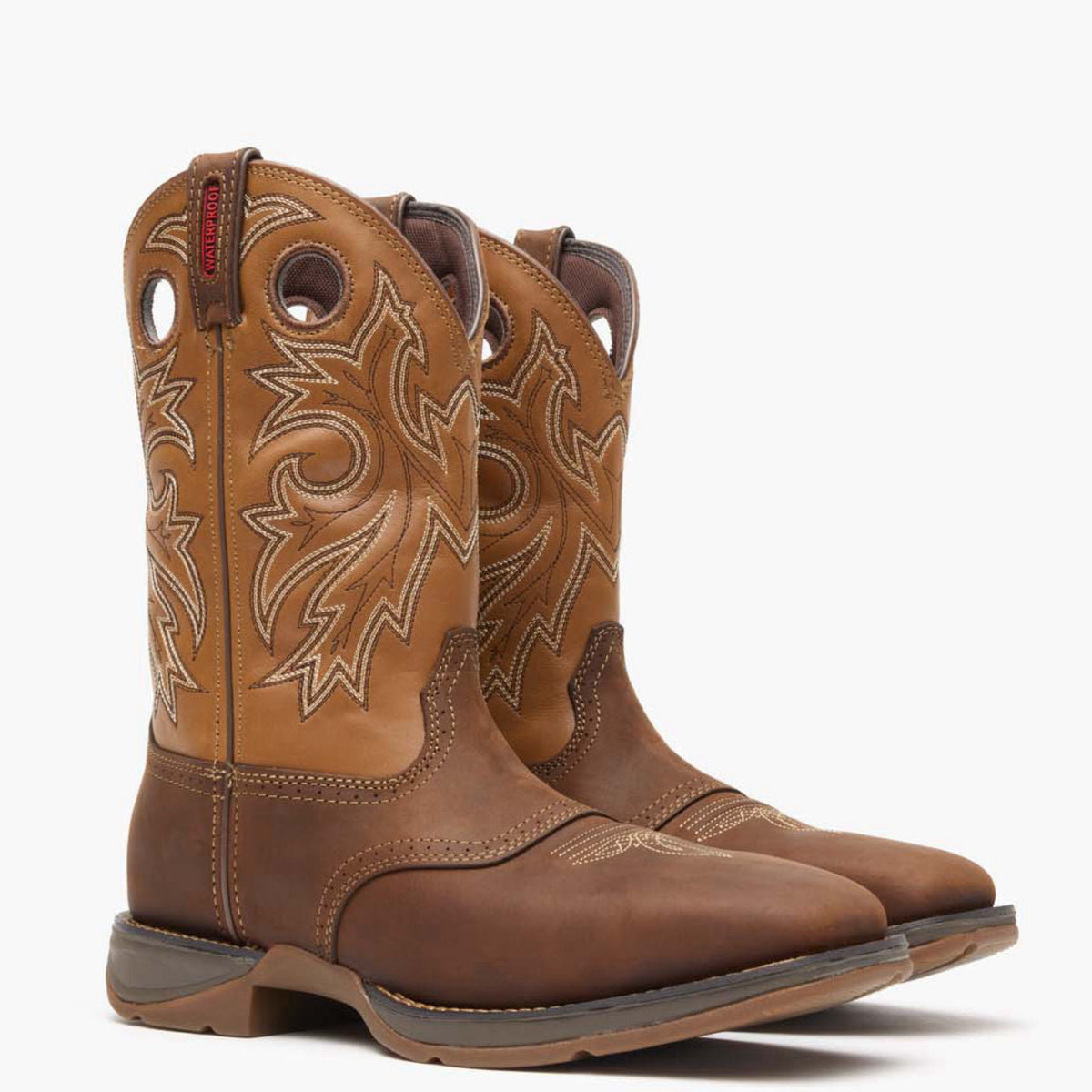 Durango Mens Rebel Steel Toe Waterproof Western Boot-DB019