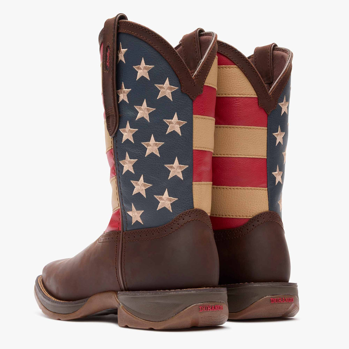 Durango Patriotic Rebel Sq Toe-DB5554