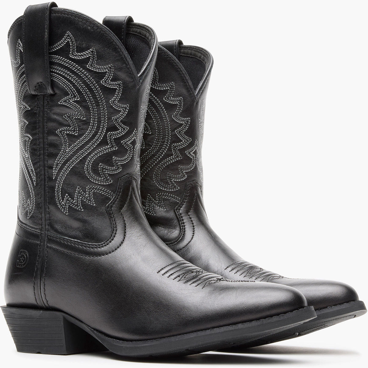 Durango Kids Shyloh Polished Black Onyx Western Boot-DBT0249Y