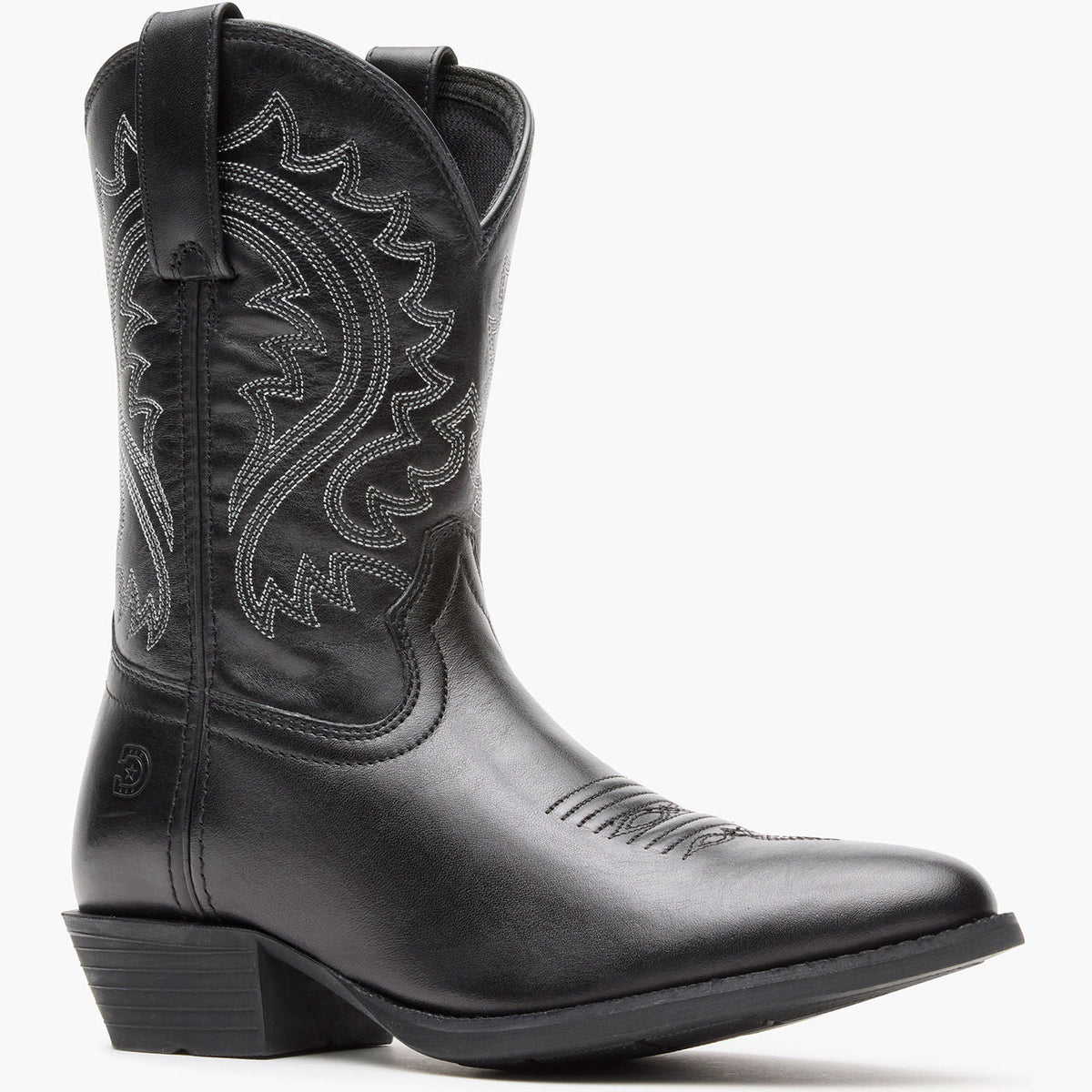 Durango Kids Shyloh Polished Black Onyx Western Boot-DBT0249C