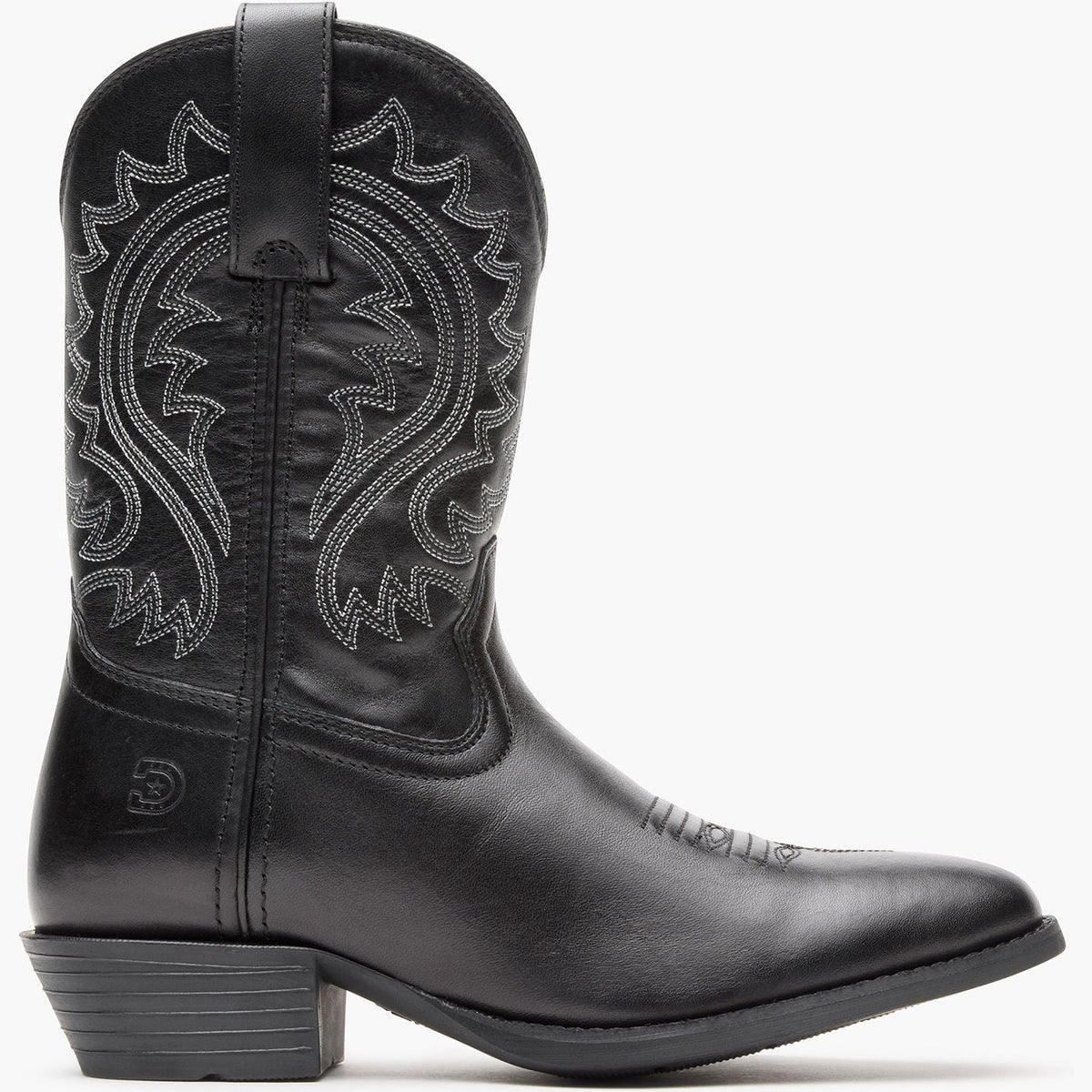 Durango Kids Shyloh Polished Black Onyx Western Boot-DBT0249C
