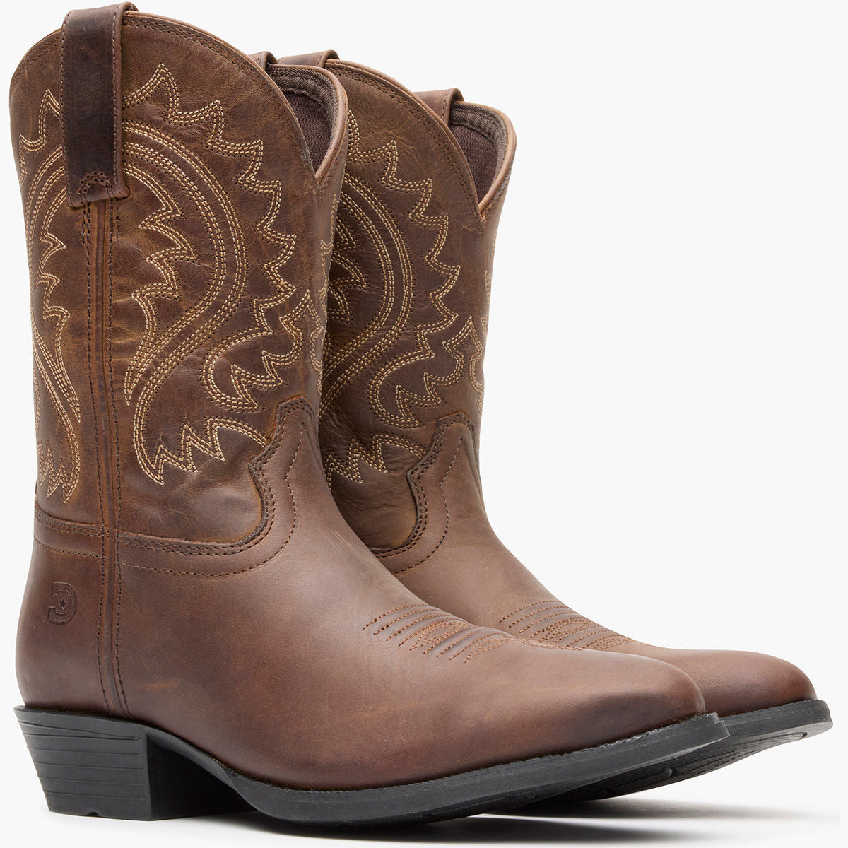 Durango Kids Shyloh Frontier Brown Western Boot-DBT0250C