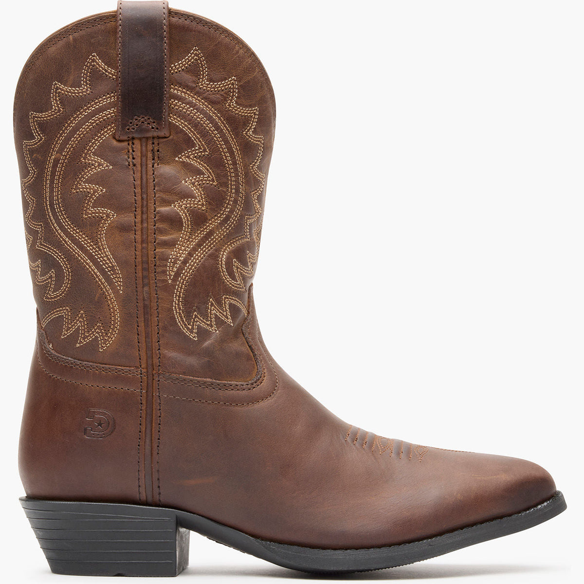 Durango Kids Shyloh Frontier Brown Western Boot-DBT0250C