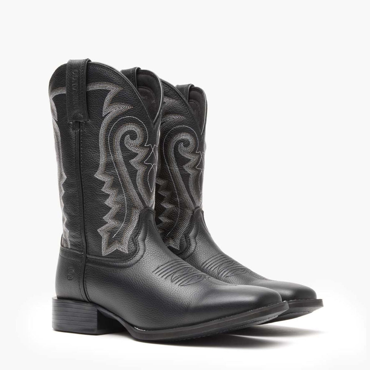 Durango Westward Prairie Black Sqtoe-DDB0340