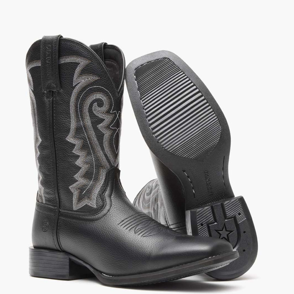 Durango Westward Prairie Black Sqtoe-DDB0340